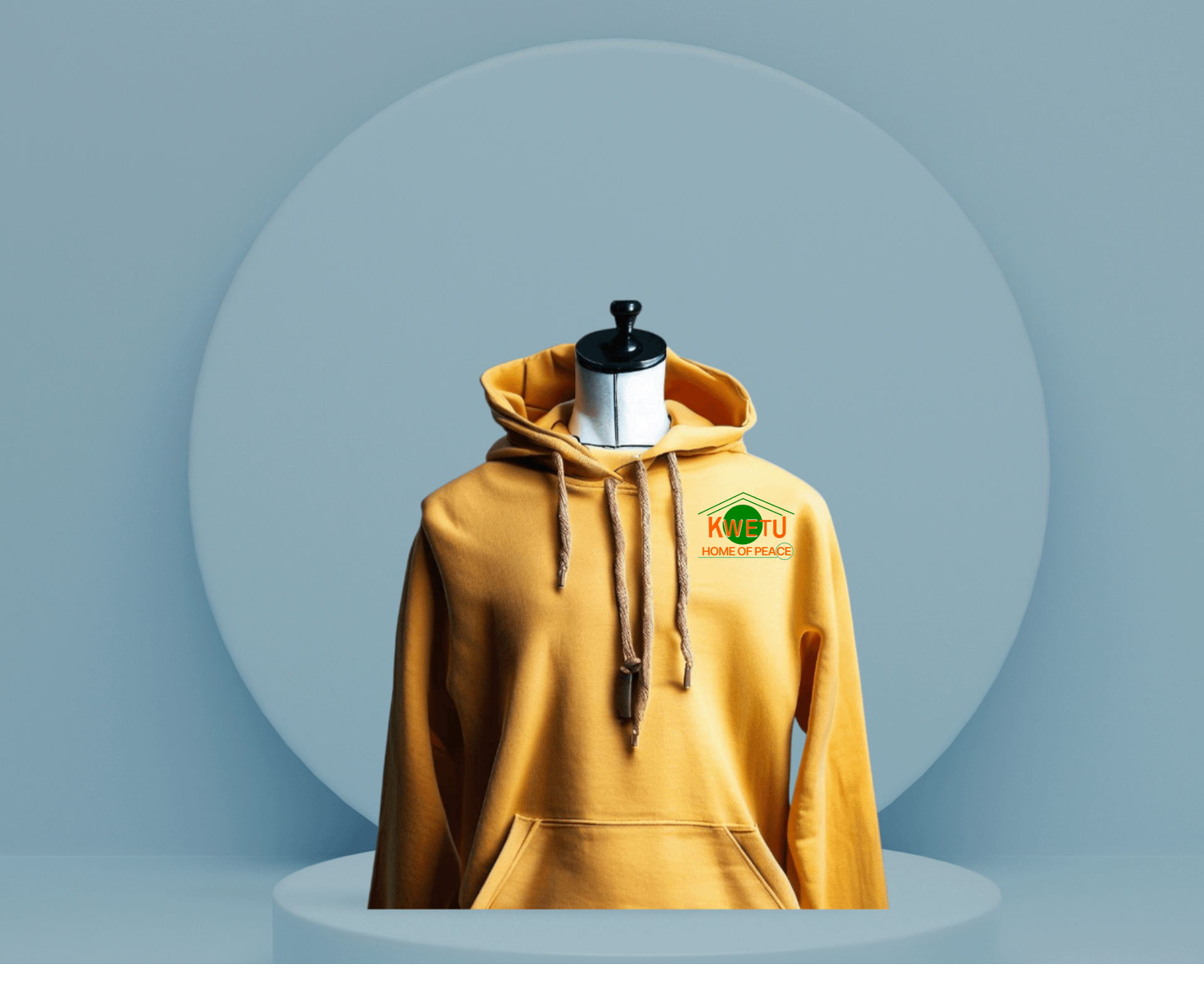 Buy Yellow Hoodies from Kwetu Home of Peace Support a Great Cause